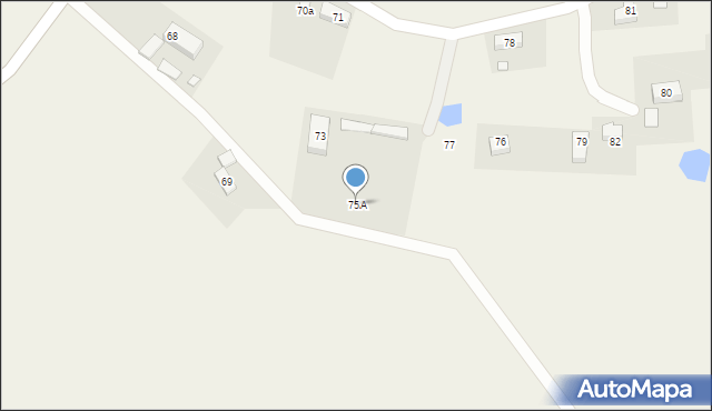 Radostów Górny, Radostów Górny, 75A, mapa Radostów Górny