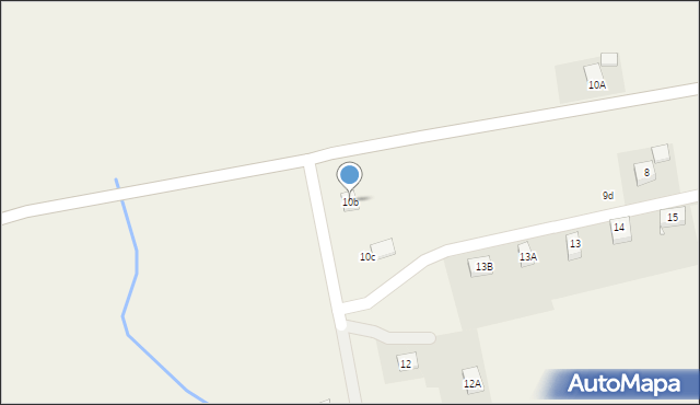 Radostów Średni, Radostów Średni, 10b, mapa Radostów Średni