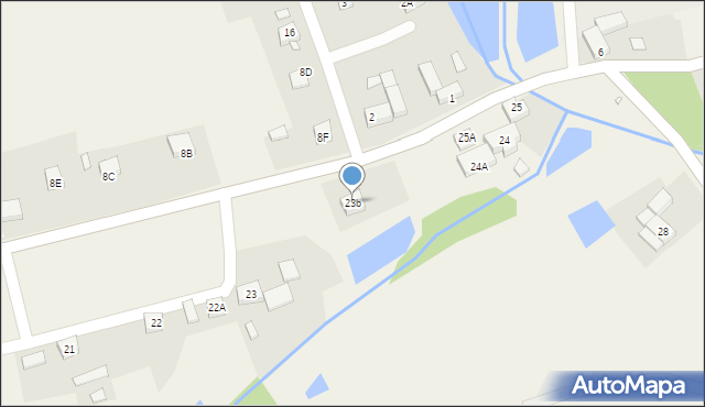 Radostów Średni, Radostów Średni, 23b, mapa Radostów Średni