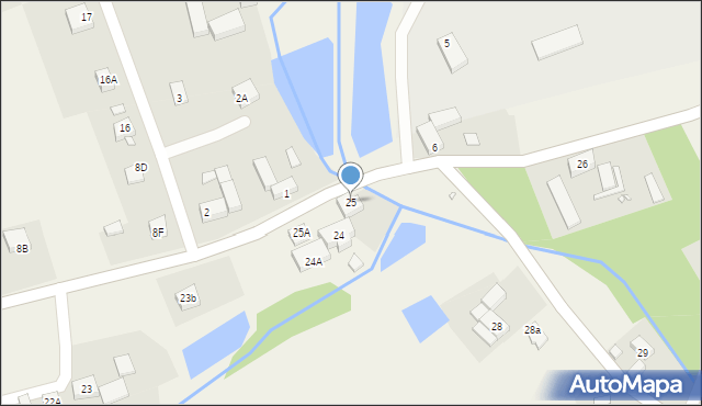 Radostów Średni, Radostów Średni, 25, mapa Radostów Średni