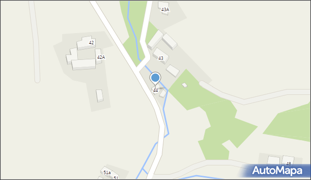 Radostów Średni, Radostów Średni, 44, mapa Radostów Średni