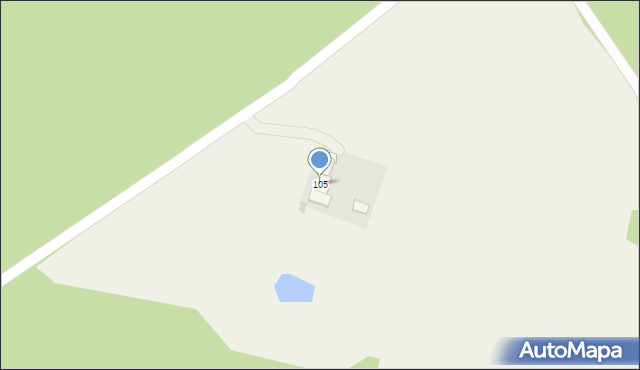 Radostowo, Radostowo, 105, mapa Radostowo