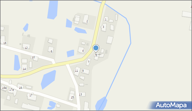 Radostowo, Radostowo, 5, mapa Radostowo