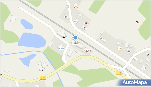 Radoszki, Radoszki, 128/2, mapa Radoszki