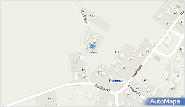 Radoszki, Radoszki, 32, mapa Radoszki