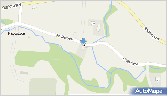 Radoszyce, Radoszyce, 9, mapa Radoszyce
