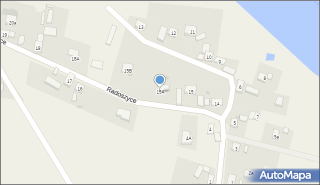 Radoszyce, Radoszyce, 15A, mapa Radoszyce