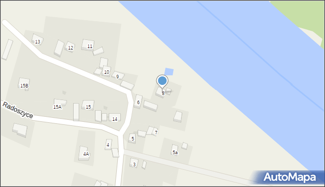 Radoszyce, Radoszyce, 8, mapa Radoszyce