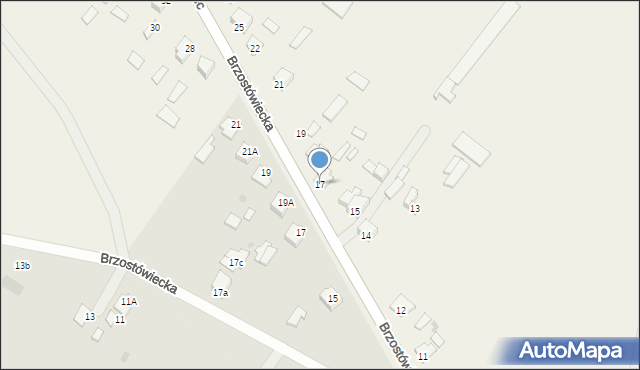 Radowiec, Radowiec, 17, mapa Radowiec