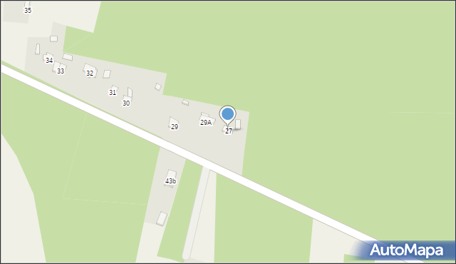 Raducz, Raducz, 27, mapa Raducz