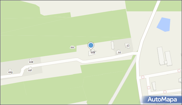 Raducz, Raducz, 44b, mapa Raducz