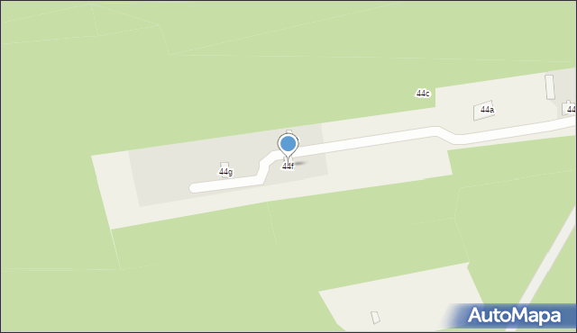 Raducz, Raducz, 44f, mapa Raducz