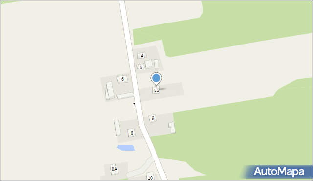 Raduczyce, Raduczyce, 5a, mapa Raduczyce