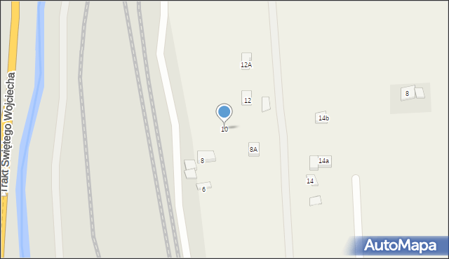 Radunica, Raduńska, 10, mapa Radunica