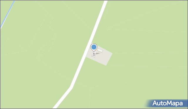 Radusz, Radusz, 21, mapa Radusz