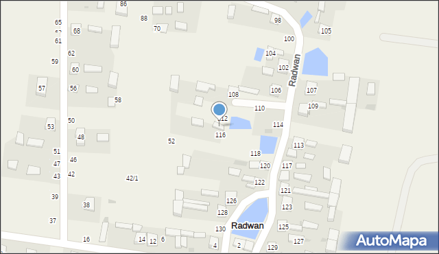 Radwan, Radwan, 40, mapa Radwan