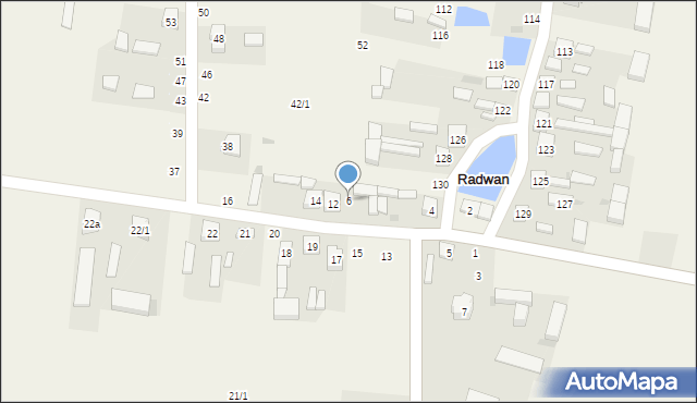 Radwan, Radwan, 6, mapa Radwan