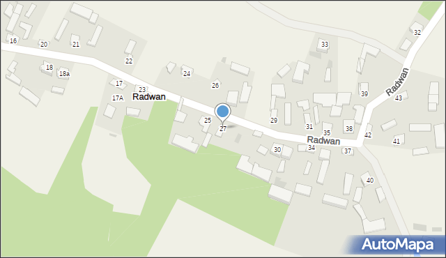 Radwan, Radwan, 27, mapa Radwan