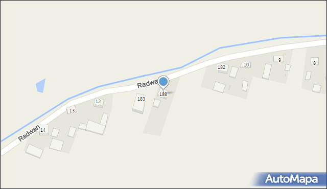 Radwan, Radwan, 188, mapa Radwan