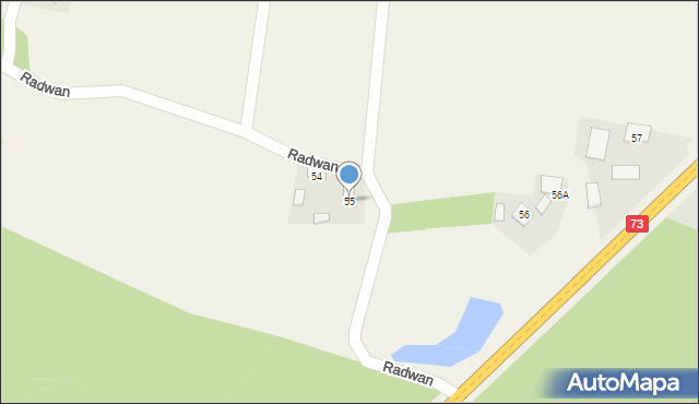 Radwan, Radwan, 55, mapa Radwan