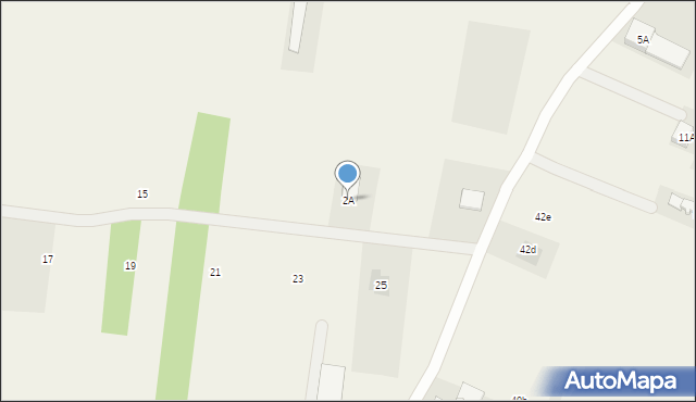 Radwanków Królewski, Radwanków Królewski, 2A, mapa Radwanków Królewski