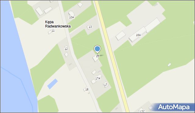 Radwanków Szlachecki, Radwanków Szlachecki, 15, mapa Radwanków Szlachecki