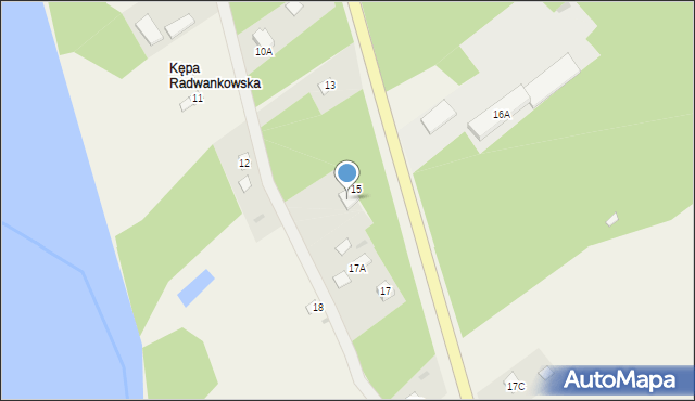 Radwanków Szlachecki, Radwanków Szlachecki, 16, mapa Radwanków Szlachecki