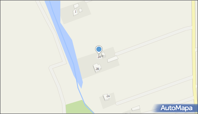 Radwanków Szlachecki, Radwanków Szlachecki, 1A, mapa Radwanków Szlachecki