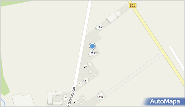 Radwanków Szlachecki, Radwanków Szlachecki, 20A, mapa Radwanków Szlachecki