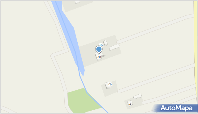 Radwanków Szlachecki, Radwanków Szlachecki, 2B, mapa Radwanków Szlachecki