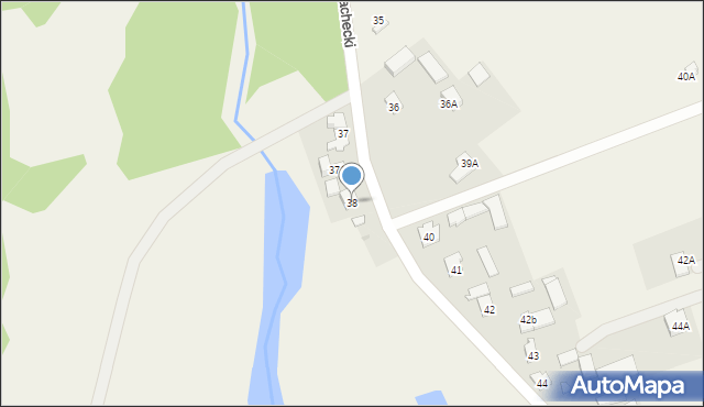 Radwanków Szlachecki, Radwanków Szlachecki, 38, mapa Radwanków Szlachecki