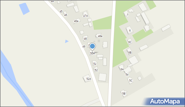 Radwanków Szlachecki, Radwanków Szlachecki, 50A, mapa Radwanków Szlachecki