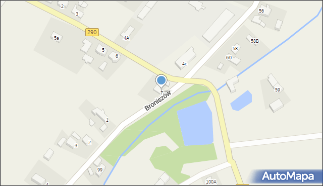 Radwanów, Radwanów, 7, mapa Radwanów