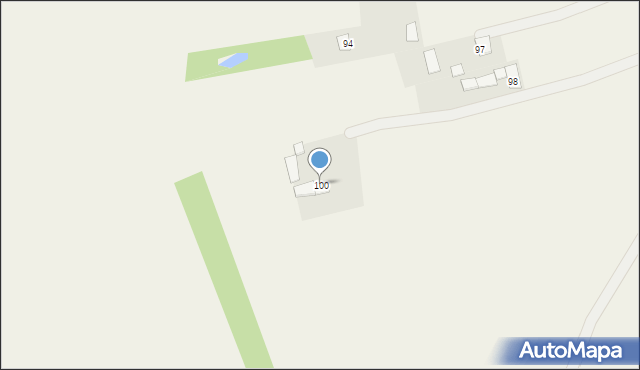 Radwanówka, Radwanówka, 100, mapa Radwanówka