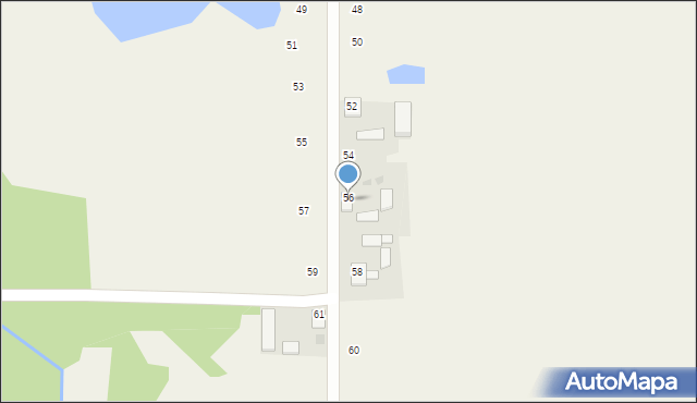 Radzanów, Radzanów, 56, mapa Radzanów