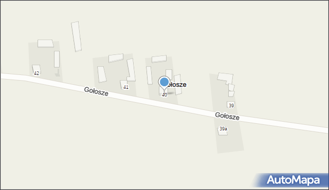 Radzanów, Radzanów, 40, mapa Radzanów