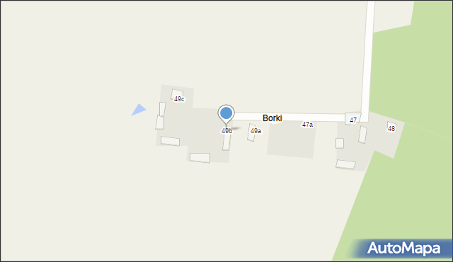 Radzanów, Radzanów, 49b, mapa Radzanów