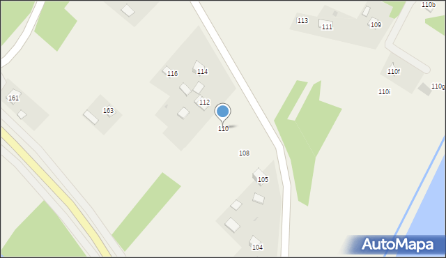 Radzanów, Radzanów, 110, mapa Radzanów