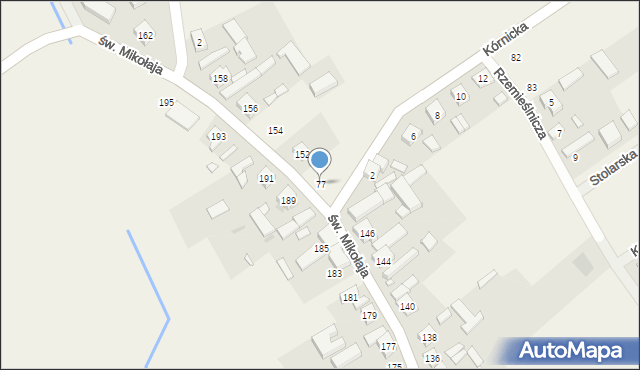 Radzewo, Radzewo, 77, mapa Radzewo