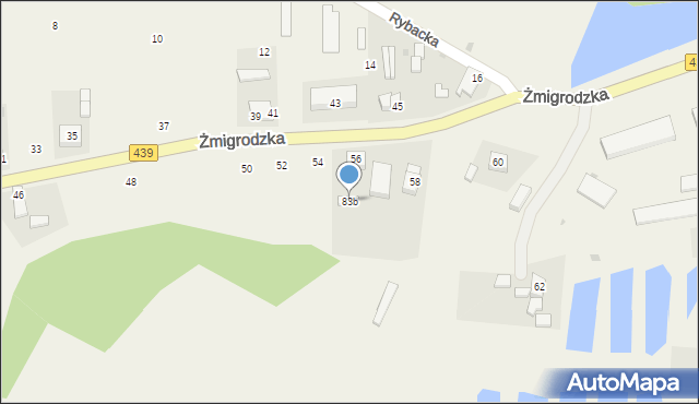 Radziądz, Radziądz, 83b, mapa Radziądz