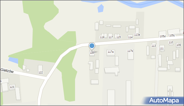 Radzice Duże, Radzice Duże, 120, mapa Radzice Duże