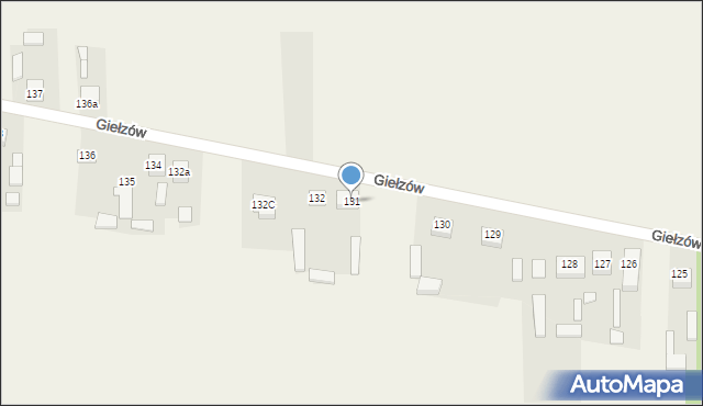 Radzice Duże, Radzice Duże, 131, mapa Radzice Duże