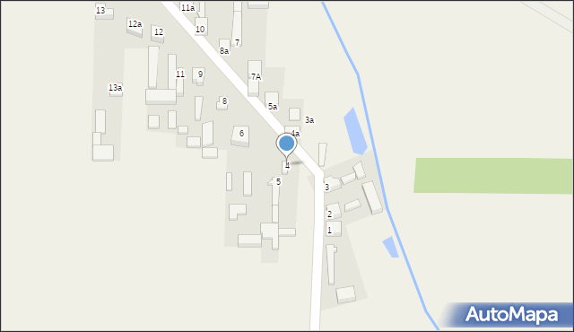 Radzice Duże, Radzice Duże, 4, mapa Radzice Duże
