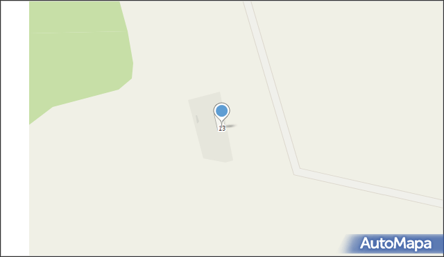 Radzicz, Radzicz, 13, mapa Radzicz