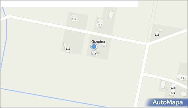 Radziechów, Radziechów, 116, mapa Radziechów