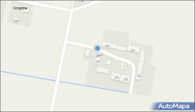 Radziechów, Radziechów, 125, mapa Radziechów