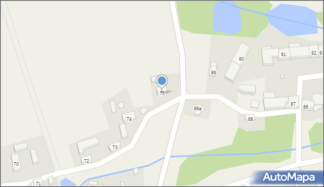 Radziechów, Radziechów, 75, mapa Radziechów