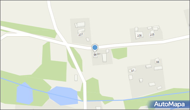 Radziechów, Radziechów, 96, mapa Radziechów