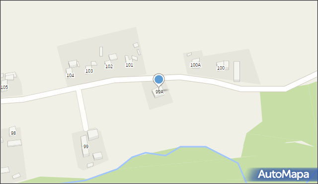 Radziechów, Radziechów, 99A, mapa Radziechów