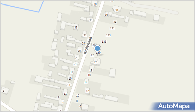 Radziechowice Drugie, Radziechowice Drugie, 141, mapa Radziechowice Drugie